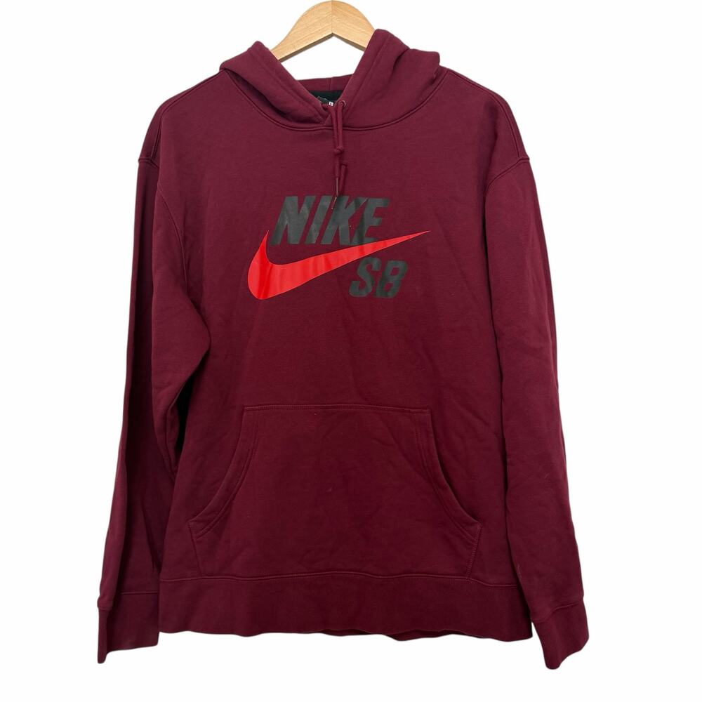 Nike SB Maroon Hoodie Sz L